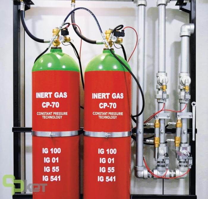انواع سیستم اطفای حریق Inert Gas