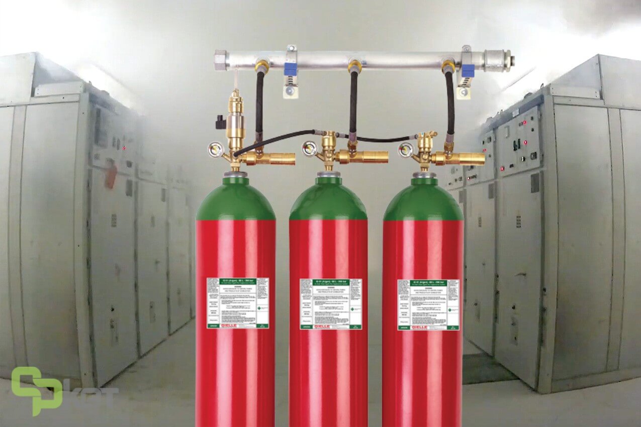 سیستم اطفا حریق گازهای بی اثر Inert Gas یا IG