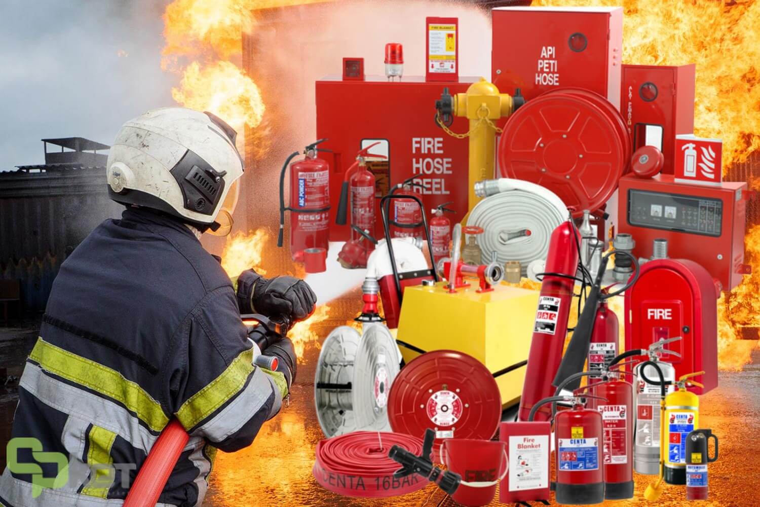 تجهیزات آتش نشانی + استعلام قیمت و خرید بی واسطه با کمترین قیمت
